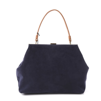 Mansur Gavriel Suede Elegant Bag Blue 1 of 8