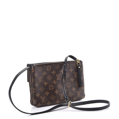 Louis Vuitton Monogram Twice Pochette Black 3 of 10