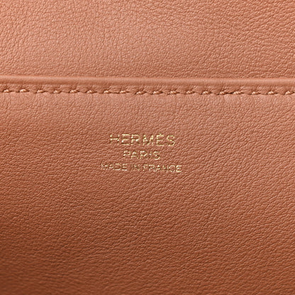 Hermes Swift Grizzly Chamois Lindy 26 Gold 7 of 9