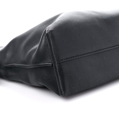 Loewe Nappa Calfskin Mini Flamenco Knot Clutch With Chain Black 6 of 9