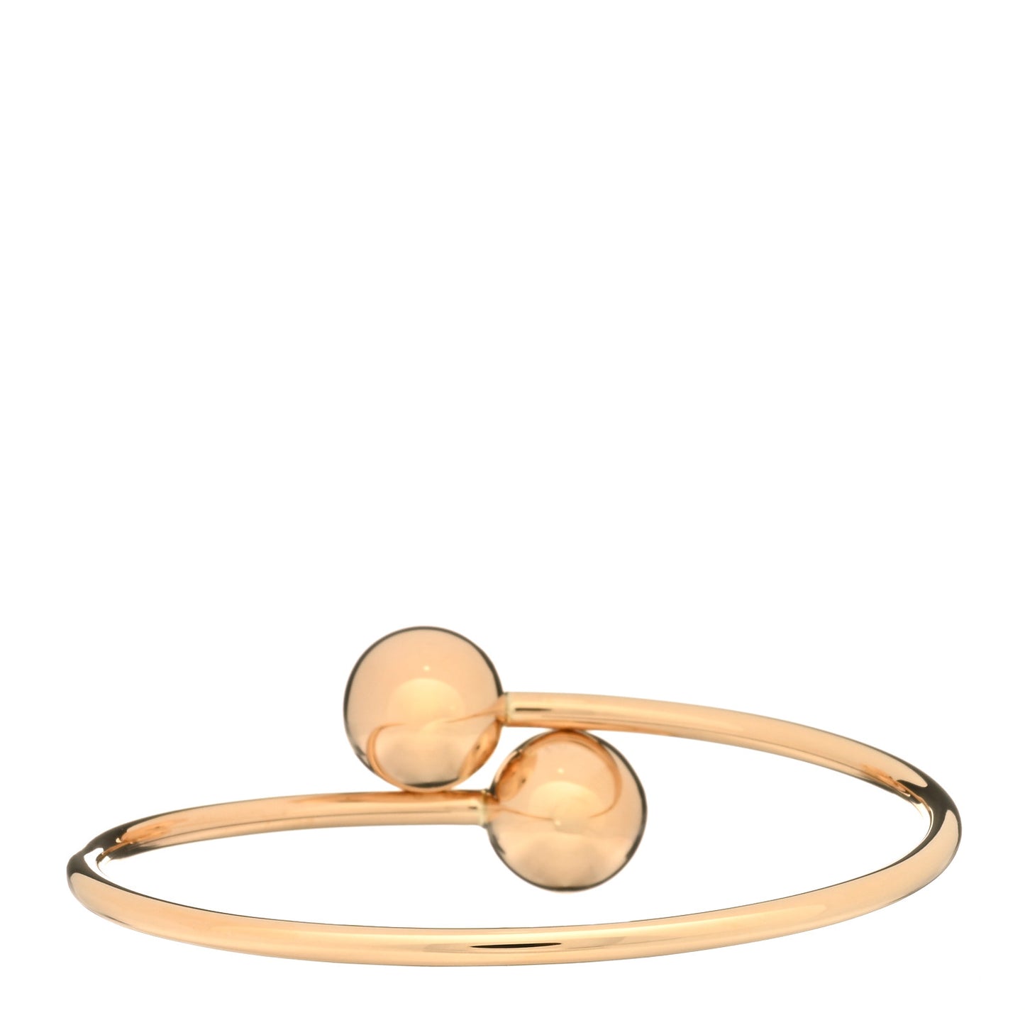 18K Rose Gold 11mm HardWear Ball Bypass Bracelet