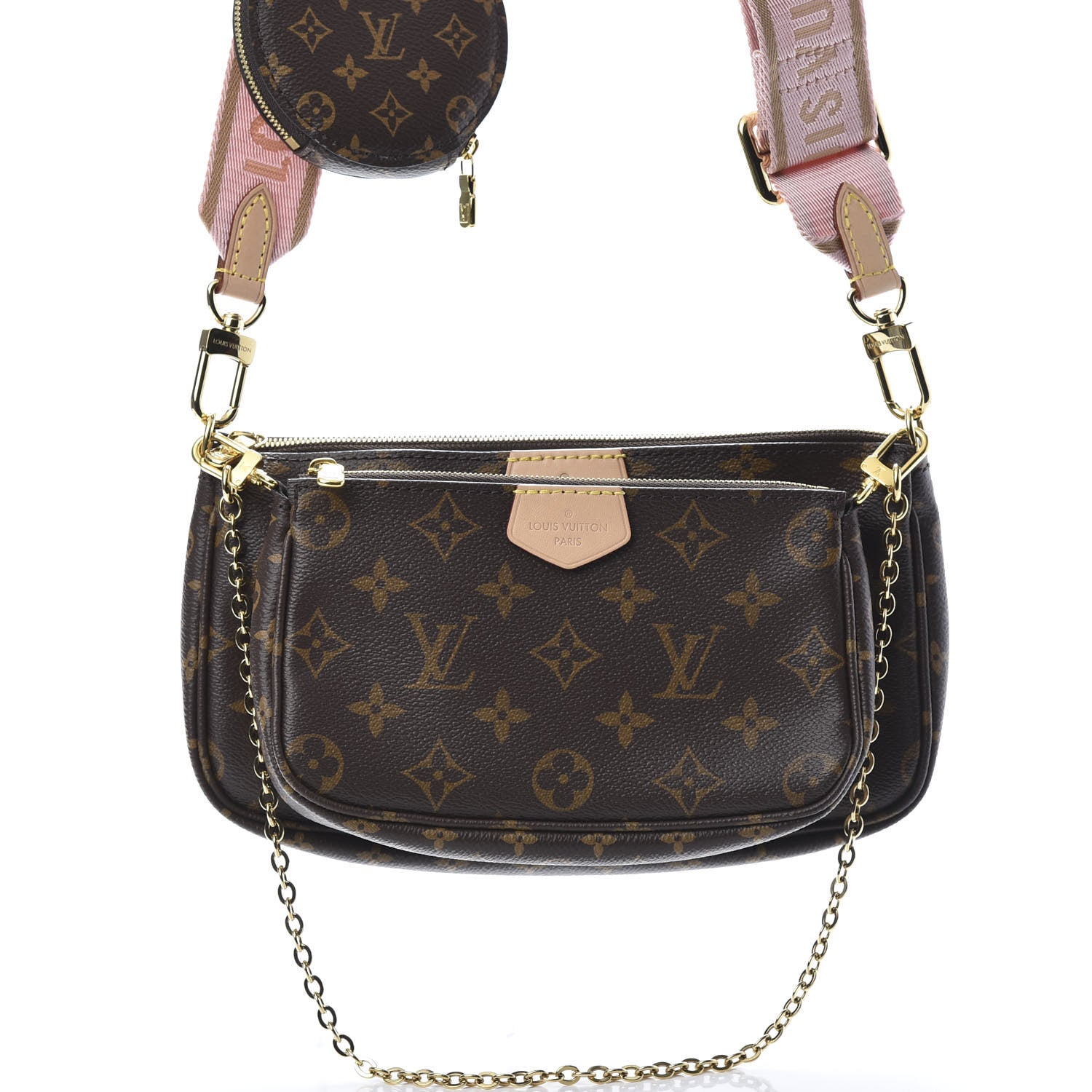Louis Vuitton Monogram Multi Pochette Accessories Rose Clair 11 of 13