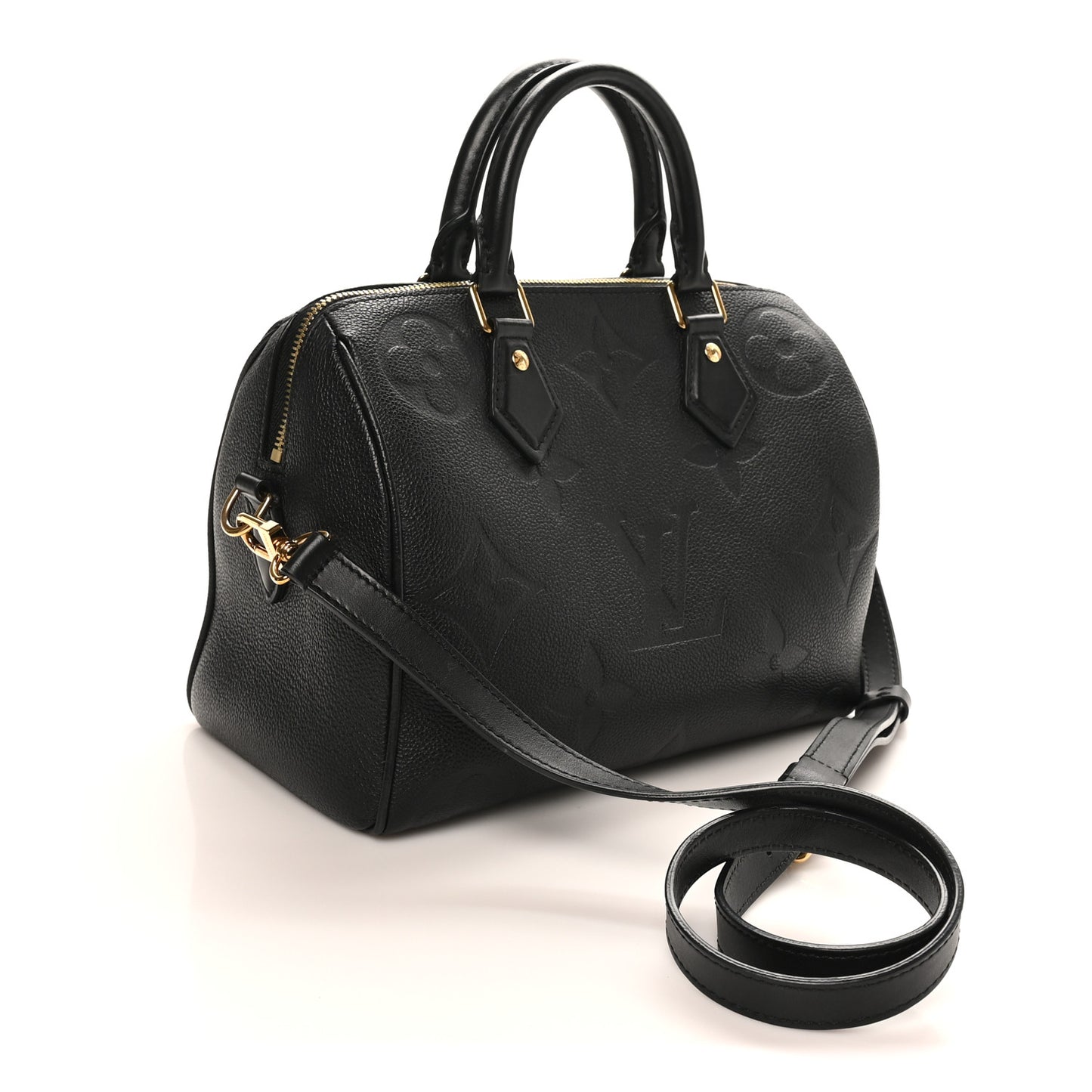 Empreinte Monogram Giant Speedy Bandouliere 25 Black