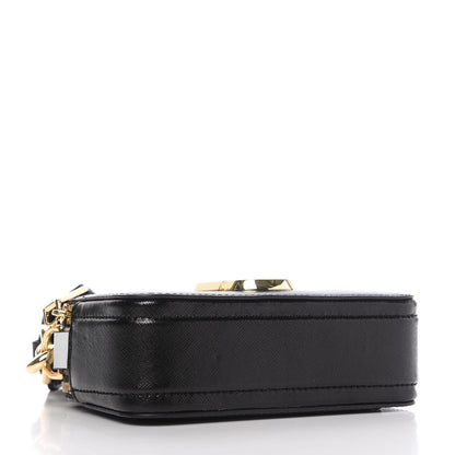 Marc Jacobs Saffiano Small Snapshot Camera Bag Blue Sea 4 of 10