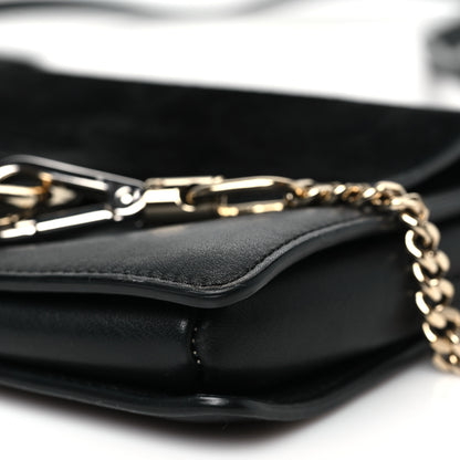 Chloe Suede Calfskin Small Faye Shoulder Bag Black 10 of 13