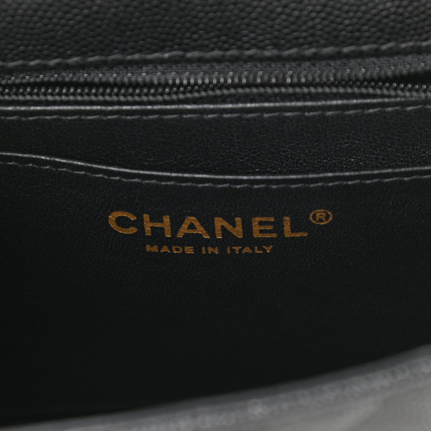 Chanel Caviar Quilted Mini Square Flap Black 6 of 9