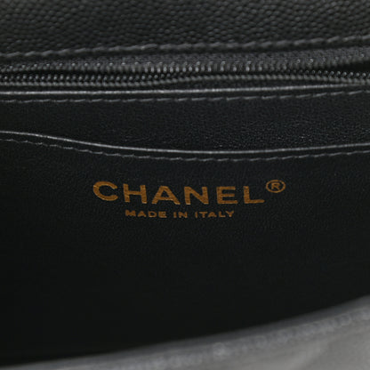 Chanel Caviar Quilted Mini Square Flap Black 6 of 9