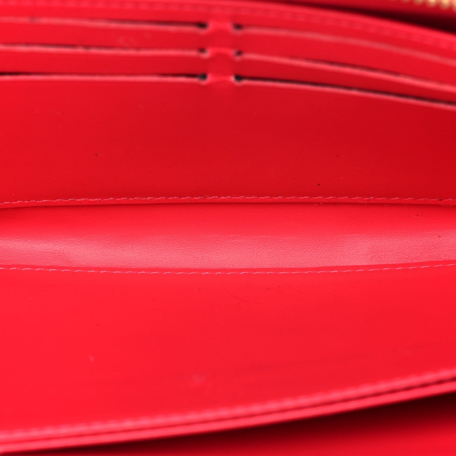 Louis Vuitton Vernis Zippy Wallet Freesia 6 of 21