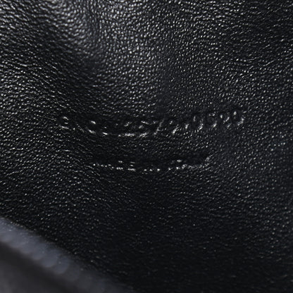 Saint Laurent Grain De Poudre Matelasse Monogram Mini Lou Camera Bag Black 7 of 10