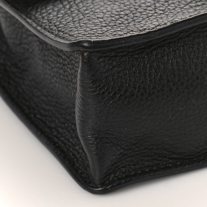 Jimmy Choo Grainy Pebbled Rebel Crossbody Bag Black 7 of 11
