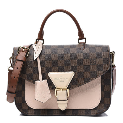 Louis Vuitton Damier Ebene Beaumarchais Venus Pink 1 of 11