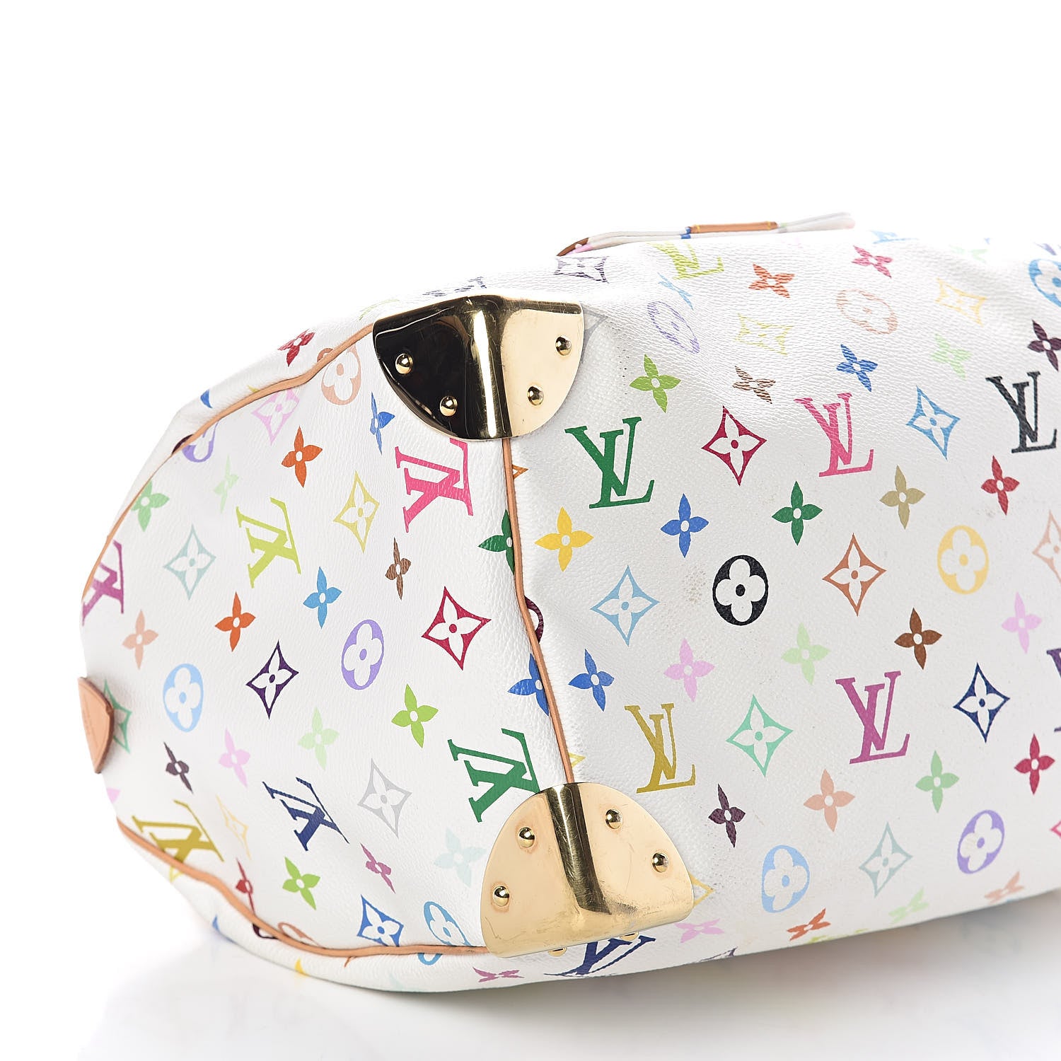 Louis Vuitton Monogram Multicolor Speedy 30 White 8 of 9