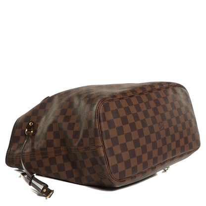 Louis Vuitton Damier Ebene Neverfull MM 4 of 9