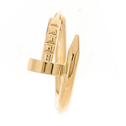 Cartier 18K Yellow Gold Juste Un Clou Single Hoop Earring 1 of 6