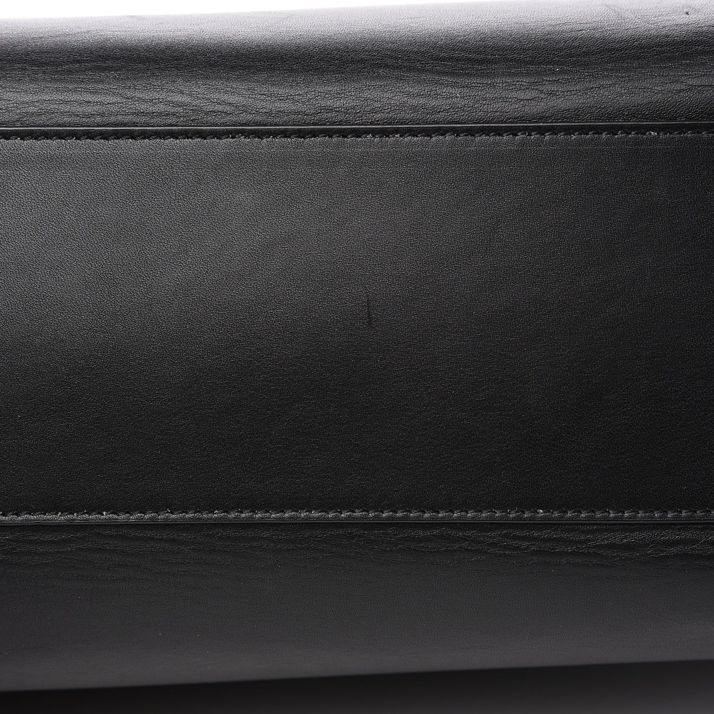 Calfskin Classic Monogram Shopping Bag Black