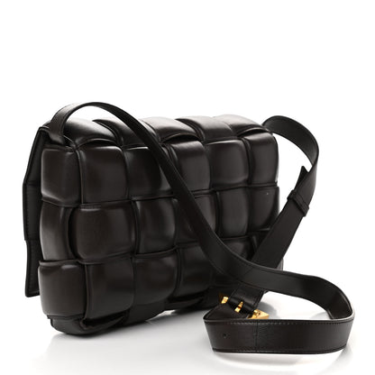 Bottega Veneta Nappa Maxi Intreccio Padded Cassette Crossbody Bag Fondente 2 of 9