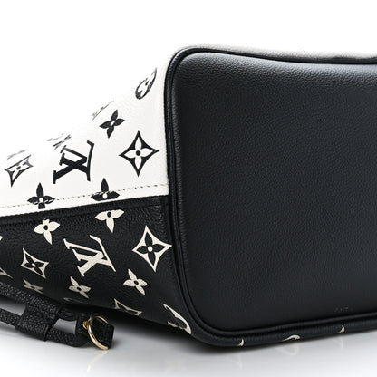 Louis Vuitton Empreinte Spring In The City Neverfull MM Black White Pink 8 of 9