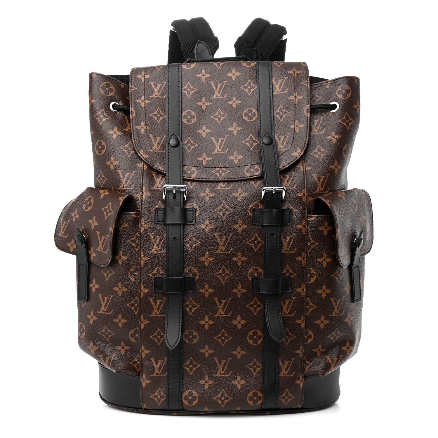 Louis Vuitton Monogram Macassar Christopher PM Backpack 1 of 10