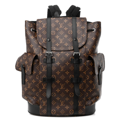 Louis Vuitton Monogram Macassar Christopher PM Backpack 1 of 10