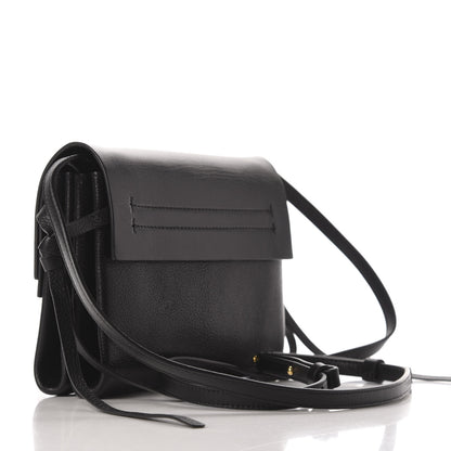 Valentino Garavani Smooth Calfskin Small VRing Crossbody Bag Black 3 of 9