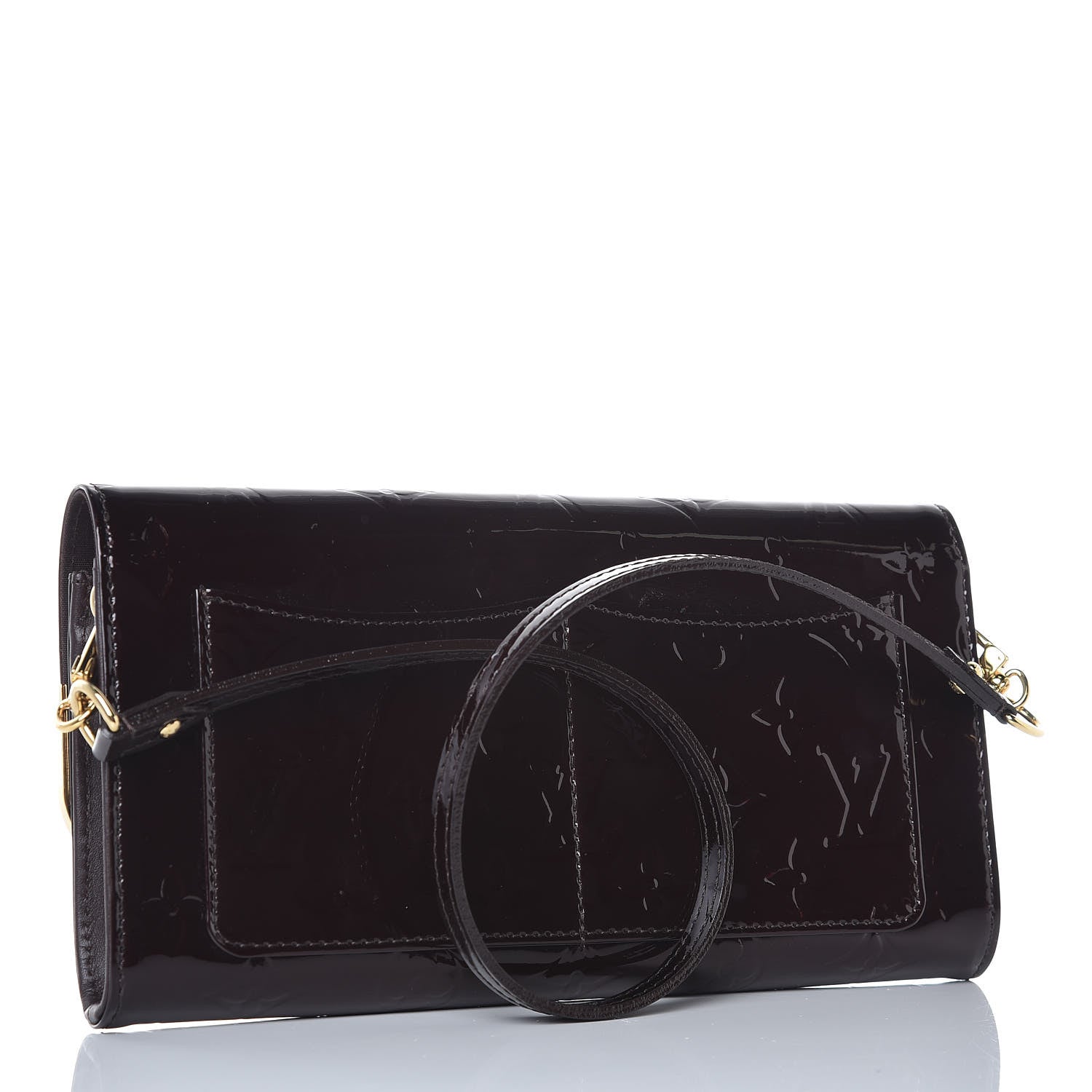 Louis Vuitton Vernis Rossmore MM Amarante 3 of 6