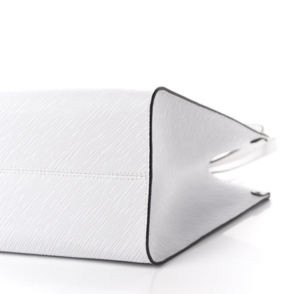 Louis Vuitton Epi Onthego MM White 8 of 11