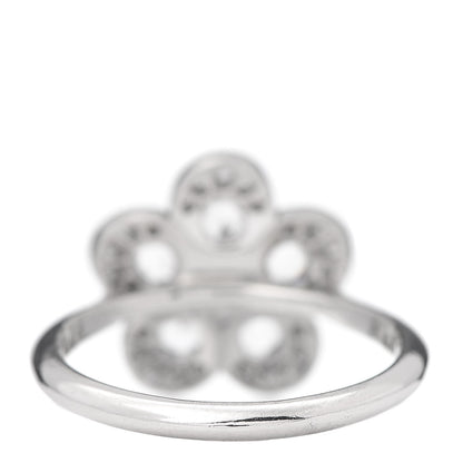 Tiffany Platinum Diamond Enchant Flower Ring 49 5 4 of 6
