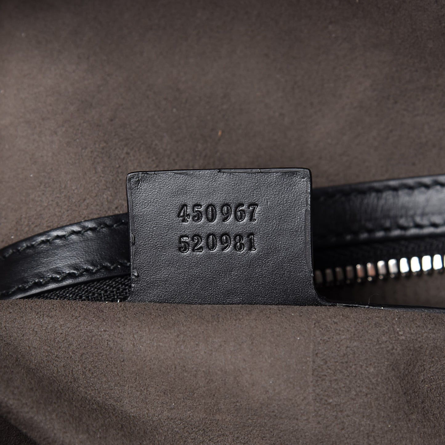 Guccissima Signature Small Day Backpack Black