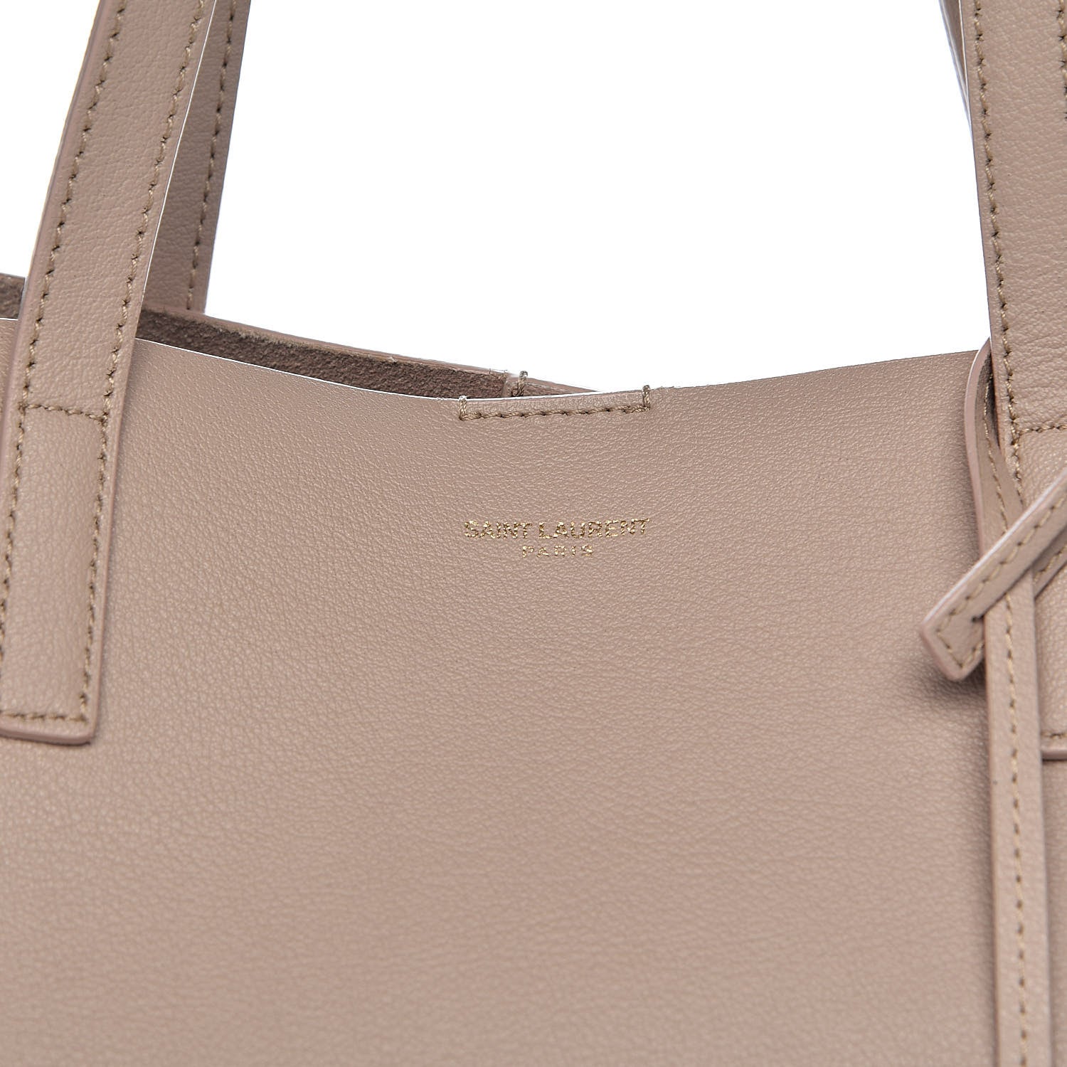 Saint Laurent Calfskin Large Shopping Tote Nude Powder 13 of 13