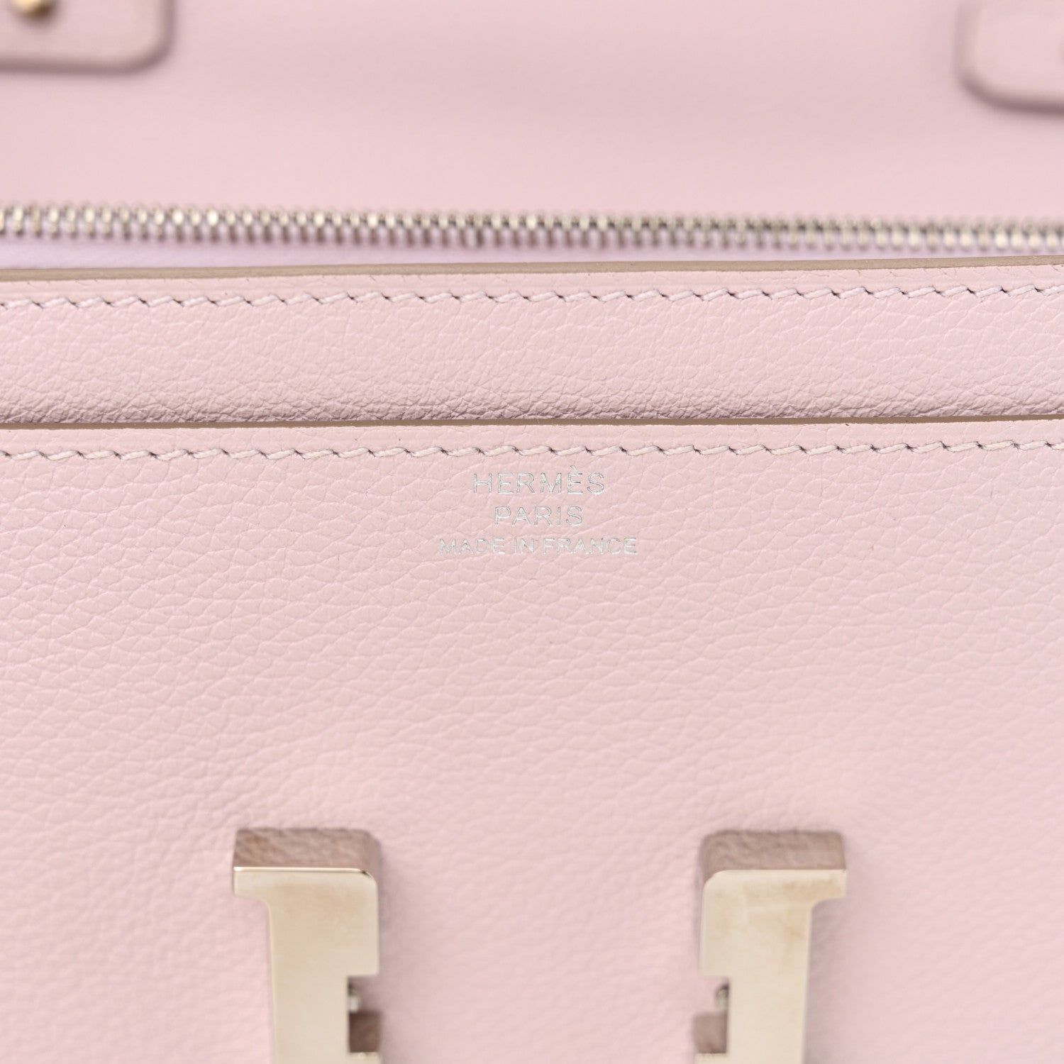 Hermes Evercolor Constance Wallet To Go Mauve Pale 6 of 11