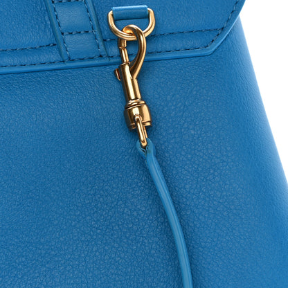 Mansur Gavriel Calfskin Mini Lady Bag Sea Blue 10 of 12