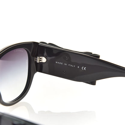 Chanel CC Bow Sunglasses 5276-Q Black 6 of 8
