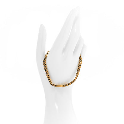 Christian Dior Metal Crystal J'Adior Chain Bracelet Gold 2 of 4