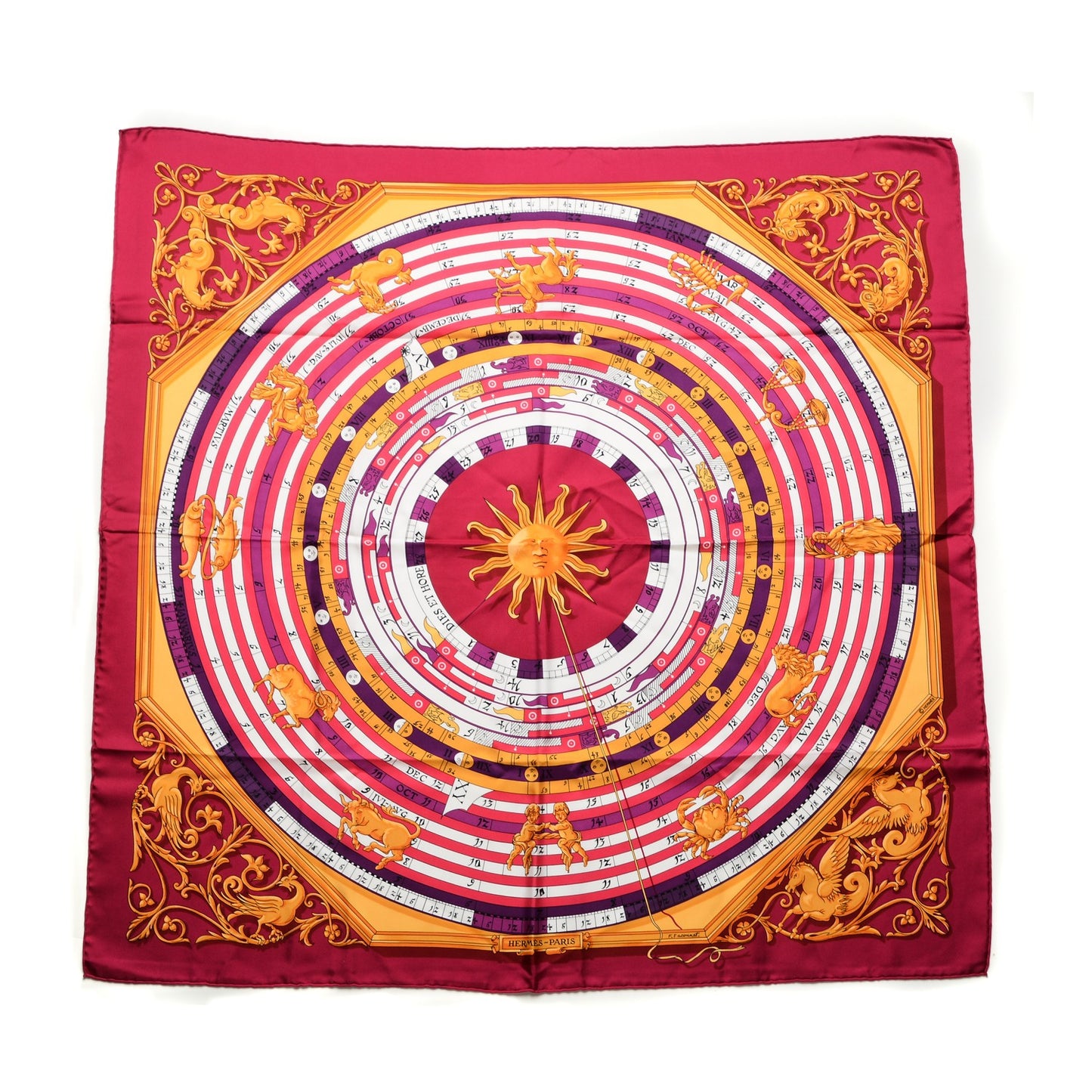 Silk Dies Et Hore Scarf 90