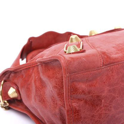Balenciaga Agneau Giant 21 Gold Hardware City Rouge Coquelicot 5 of 10