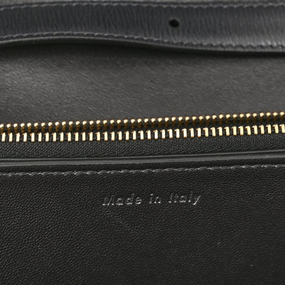 Celine Liege Calfskin Medium Classic Box Flap Bag Black 7 of 11