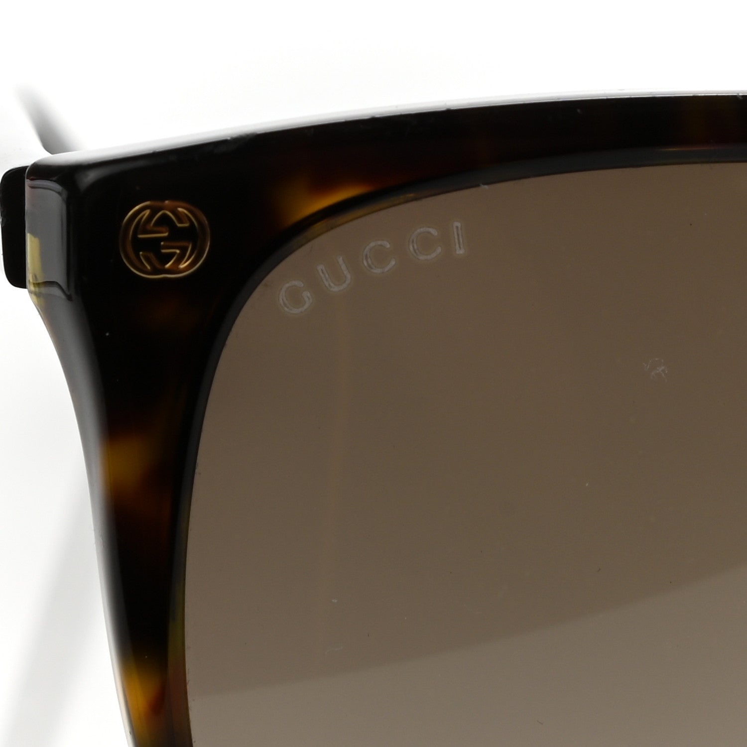 Gucci Acetate GG Sunglasses GG0022S Havana 5 of 7
