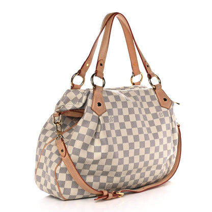 Louis Vuitton Damier Azur Evora MM 3 of 12