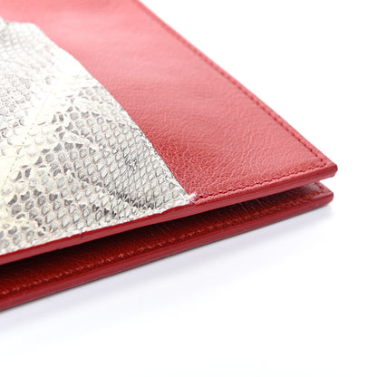 Marc Jacobs Calfskin Snakeskin The Doll Shoulder Bag Red 11 of 11