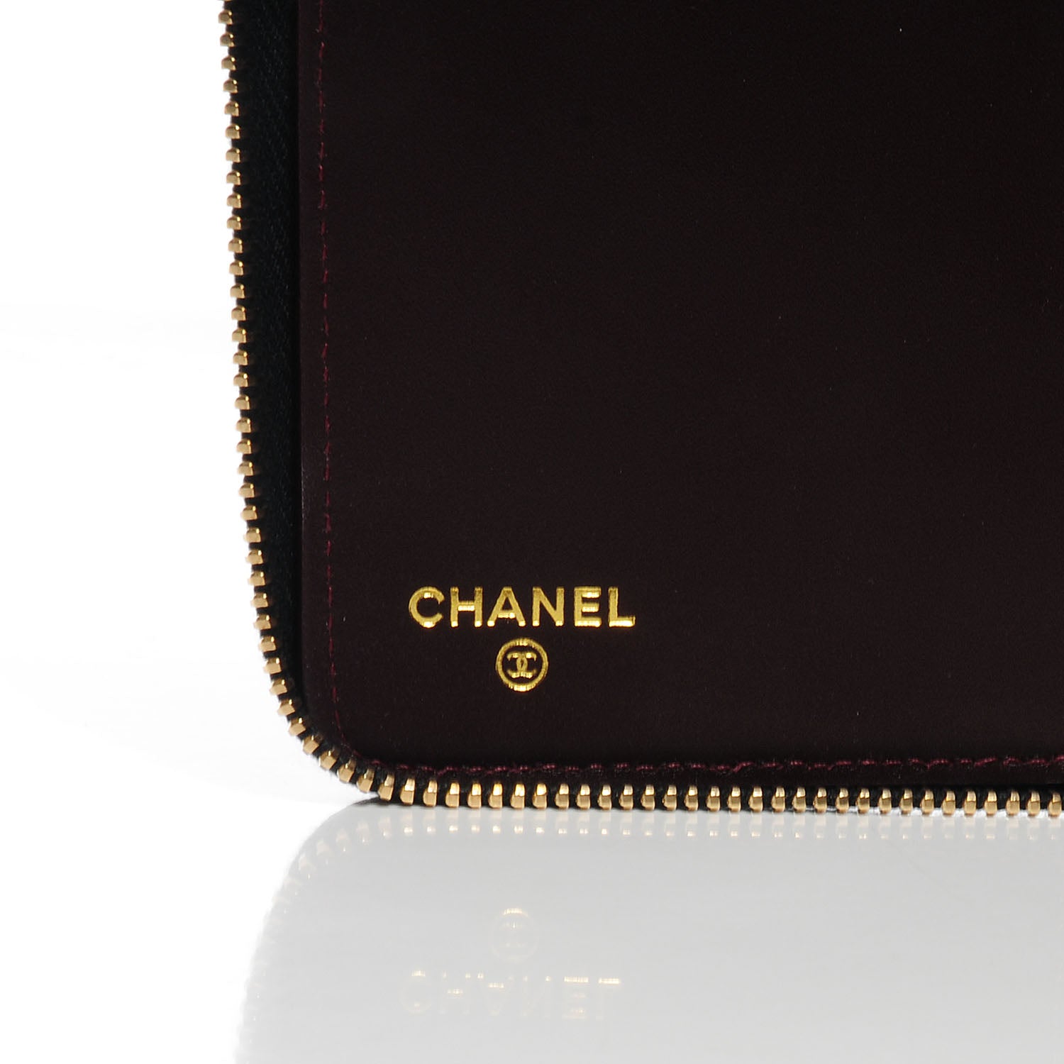 Chanel Caviar Quilted Large Zip Around Wallet Black 6 of 8