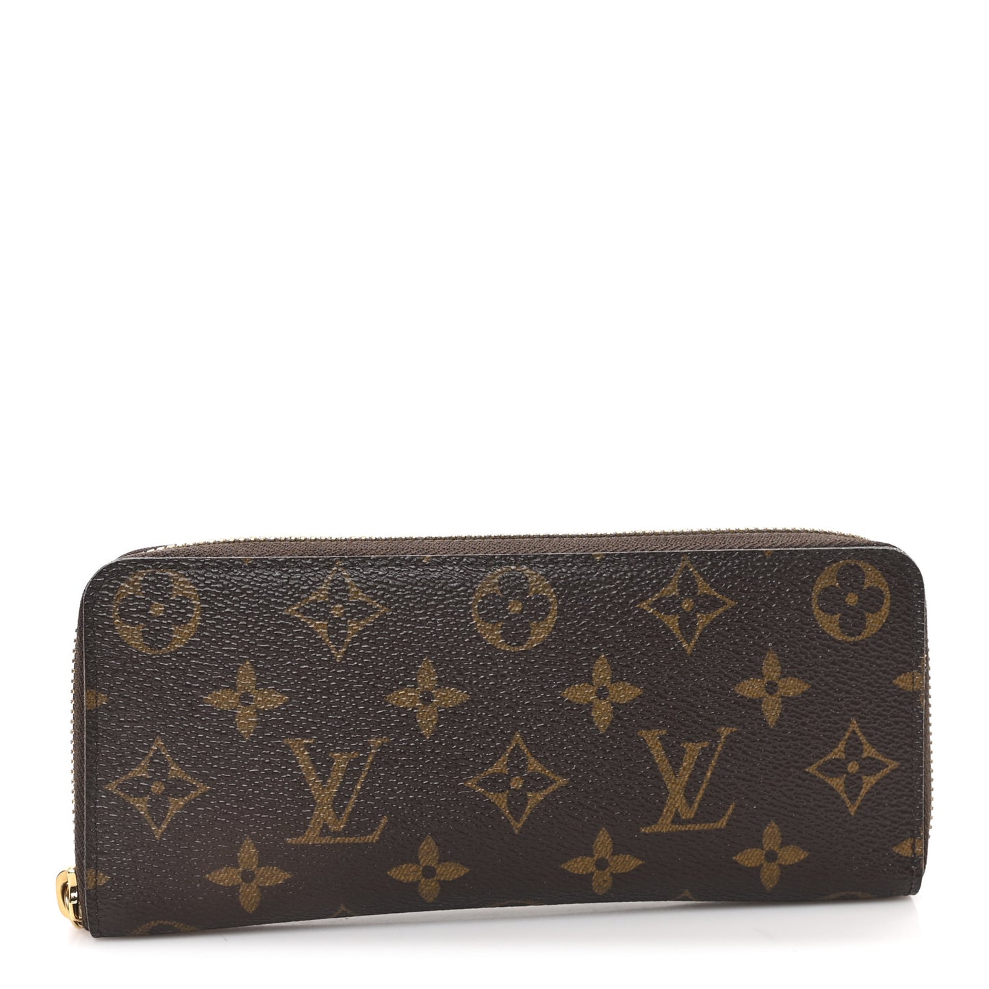 Monogram Clemence Wallet Rose Ballerine