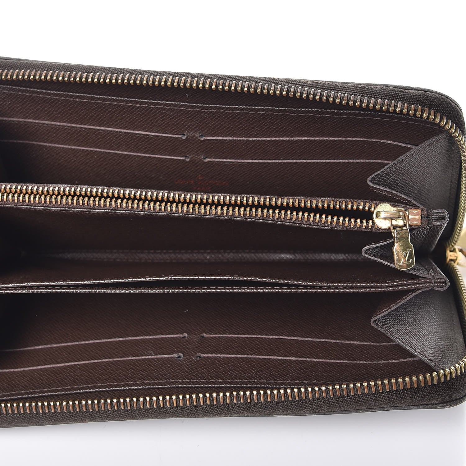 Louis Vuitton Damier Ebene Zippy Wallet 5 of 12