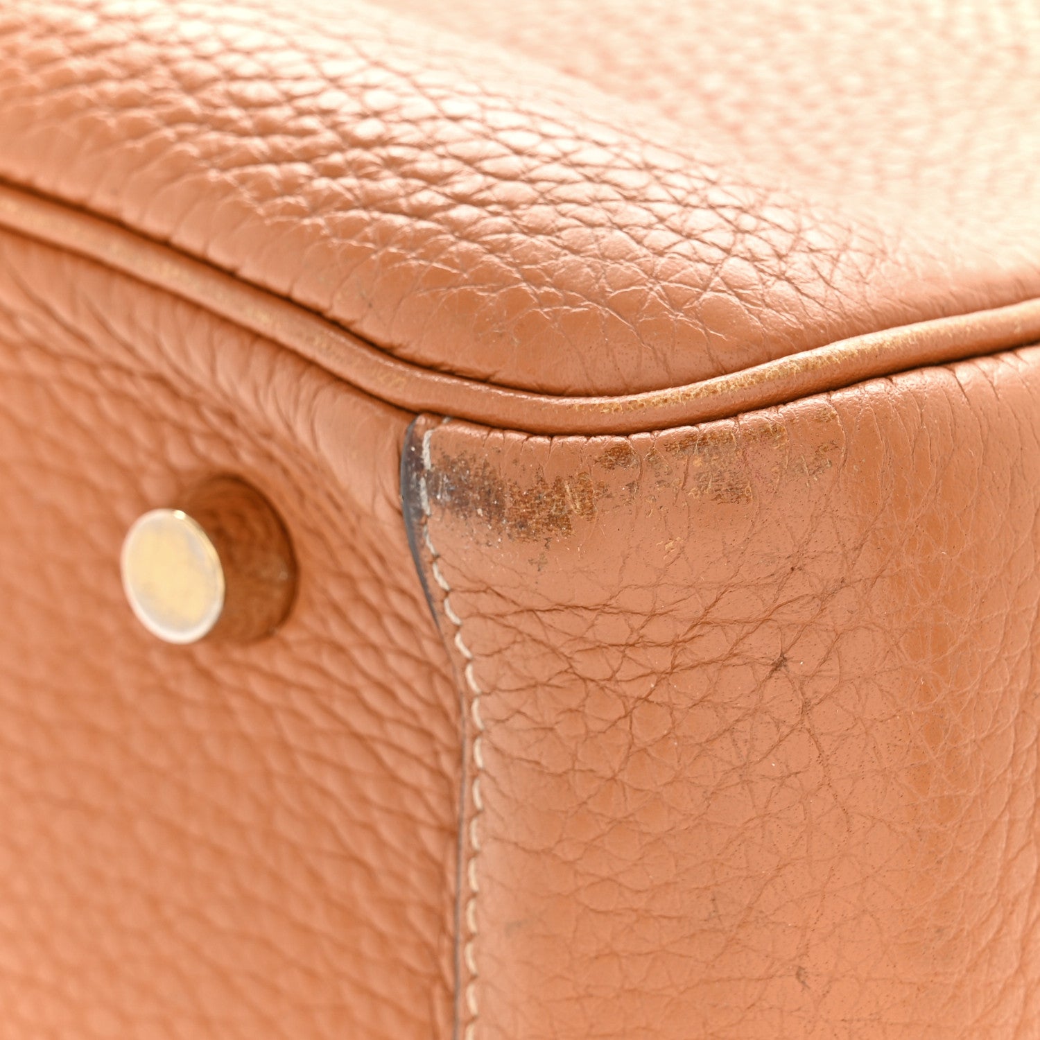 Hermes Taurillon Clemence Lindy 26 Gold 12 of 18