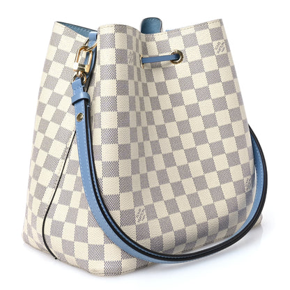 Louis Vuitton Damier Azur Neonoe MM Bleuet 3 of 9