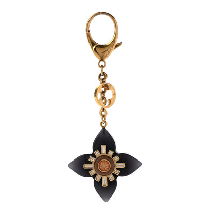 Louis Vuitton Fleur d'Etoile Bag Charm Black 1 of 6