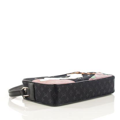 Louis Vuitton Satin Mini Monogram Conte De Fees Pochette Black 4 of 7
