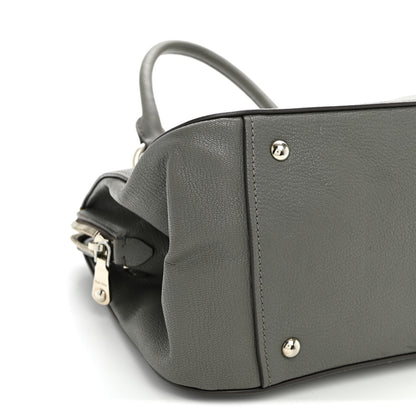 Miu Miu Goatskin Madras Bauletto Pomice 8 of 13