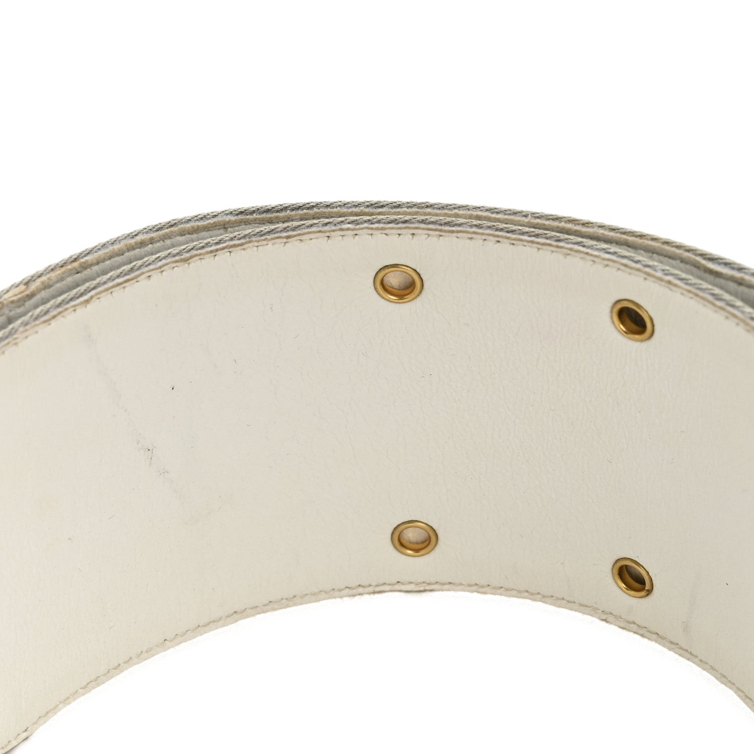Chanel Jersey CC Wide Belt 80 32 Grey 6 of 8