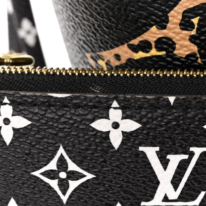 Louis Vuitton Monogram Giant Jungle Neverfull MM Black 9 of 9