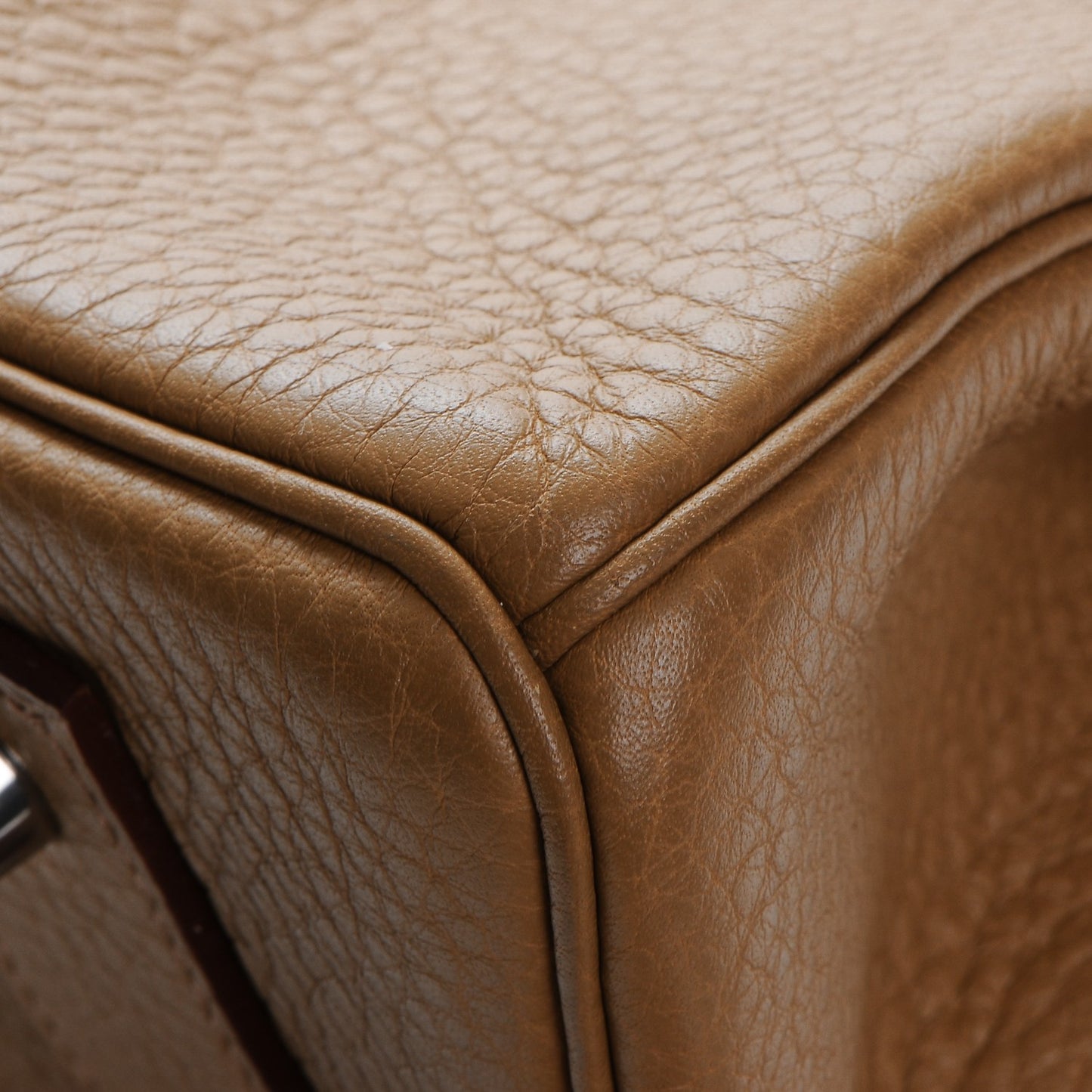Taurillon Clemence JPG Birkin 42 Biscuit
